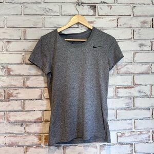 Nike dri-fit heather gray short sleeve T-shirt size small